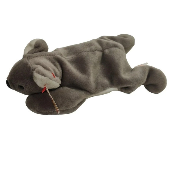 Ty Beanie Babies Mel Koala Bear Plush Stuffed Animal Toy Gray 8 in Hang Tag FLAW - Picture 2 of 11